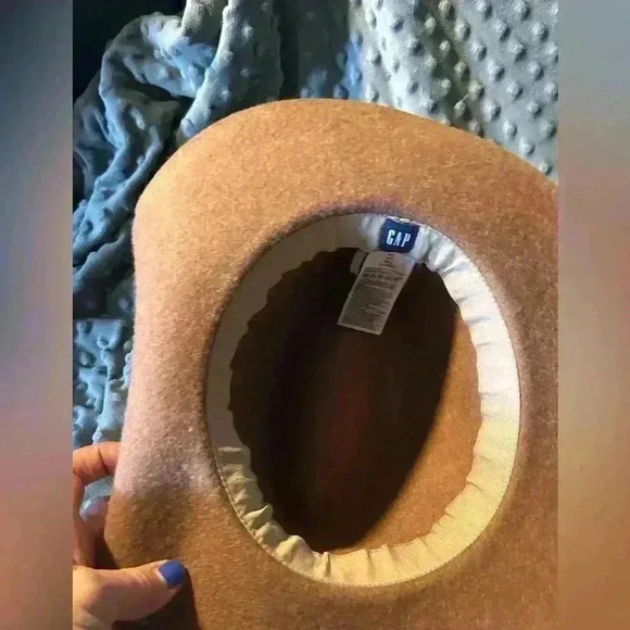 Gap 100% Wool Brown‎ Wide Brimmed Hat, Size M/L - Picture 4 of 4